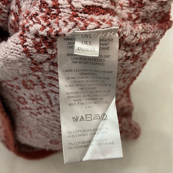 Free People Geo floral Patterned puff sleeve Cardigan 2337 - Picture 13 of 16